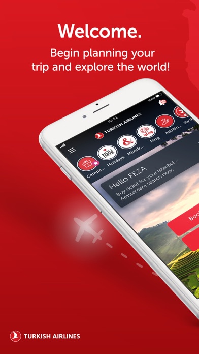 Turkish Airlines: Book Flights App Store screenshot 1