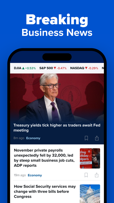 CNBC: Stock Market & Business App Store screenshot 2
