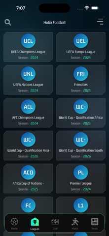 Huba Football App Store screenshot 2