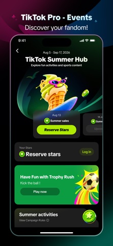 TikTok Pro - Events App Store screenshot 2