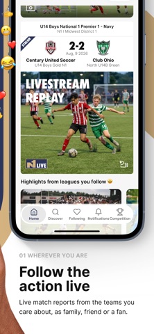 National 1 League App Store screenshot 2