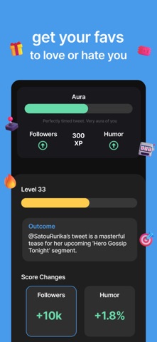 status - sims but social media App Store screenshot 1