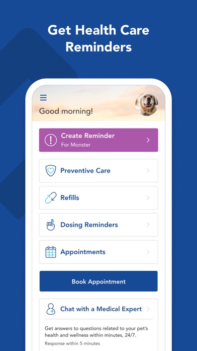 myVCA App Store screenshot 2