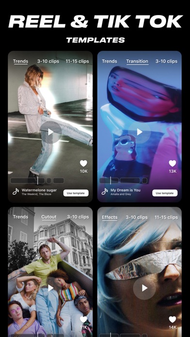 Vids AI - Reels Video Editor App Store screenshot 1