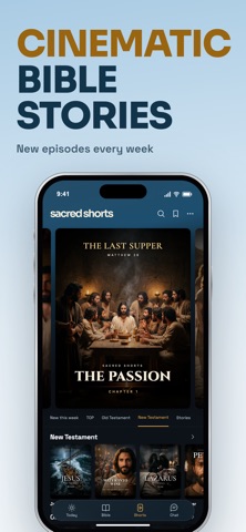 Sacred Shorts: Bible Videos App Store screenshot 2