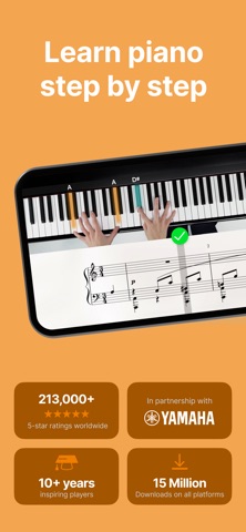 flowkey – Learn to Play Piano App Store screenshot 1