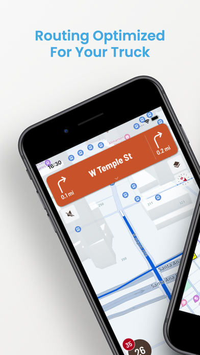 Hammer: Truck GPS & Maps App Store screenshot 1