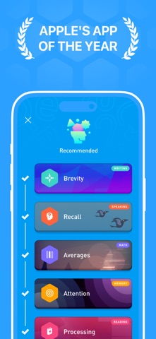 Elevate - Brain Training Games App Store screenshot 2