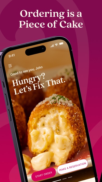 The Cheesecake Factory App Store screenshot 1