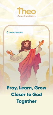 Theo: Prayer & Meditation App Store screenshot 1