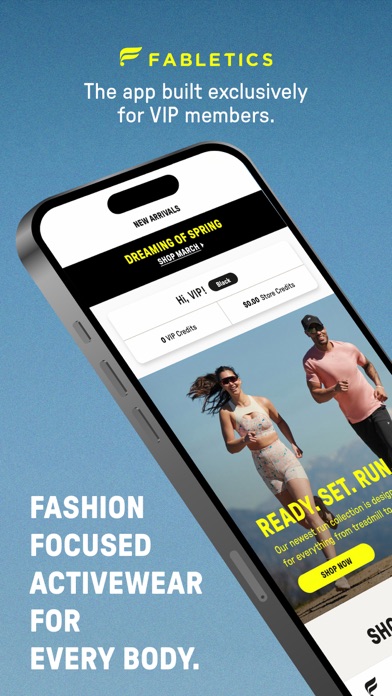 Fabletics: Premium Activewear App Store screenshot 1