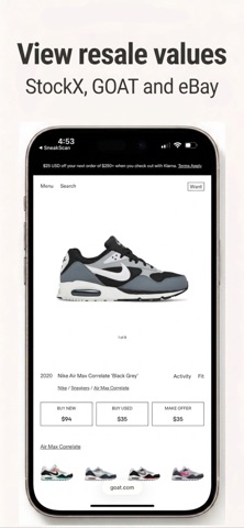 SneakScan App Store screenshot 2