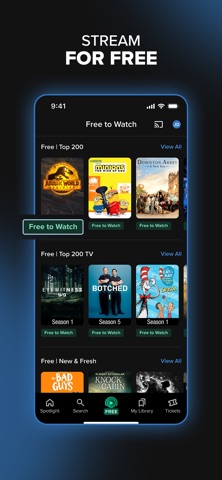 Fandango - Movies & Series App Store screenshot 2