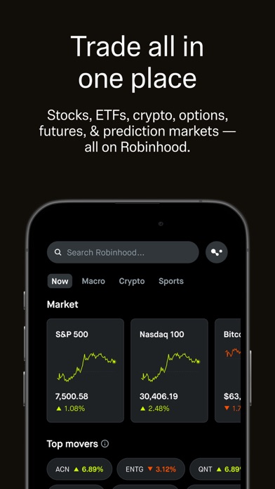 Robinhood: Trading & Investing App Store screenshot 1