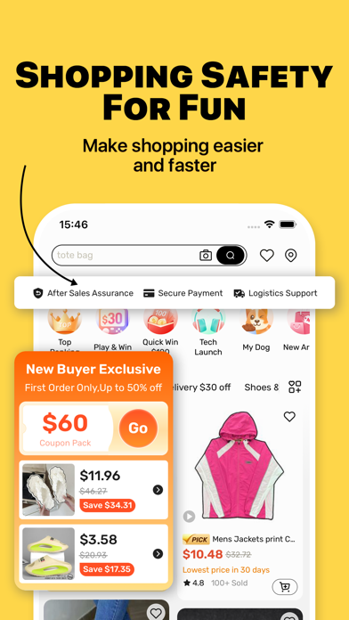 DHgate-Online Wholesale Stores App Store screenshot 1