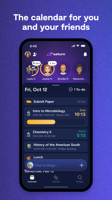 Saturn Calendar App Store screenshot 1