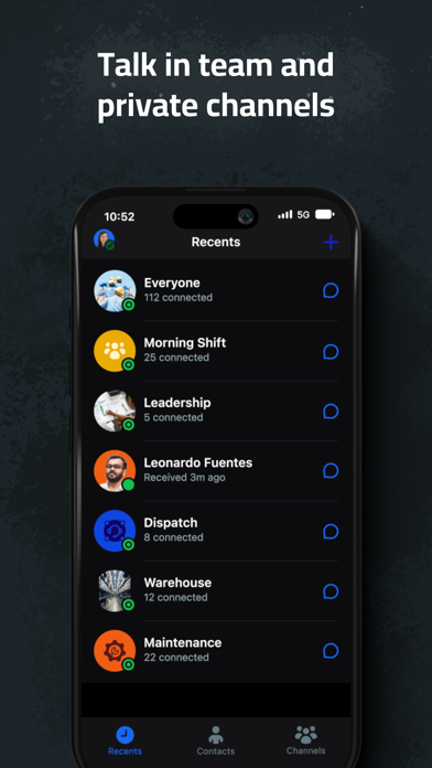 Zello Walkie Talkie App Store screenshot 2
