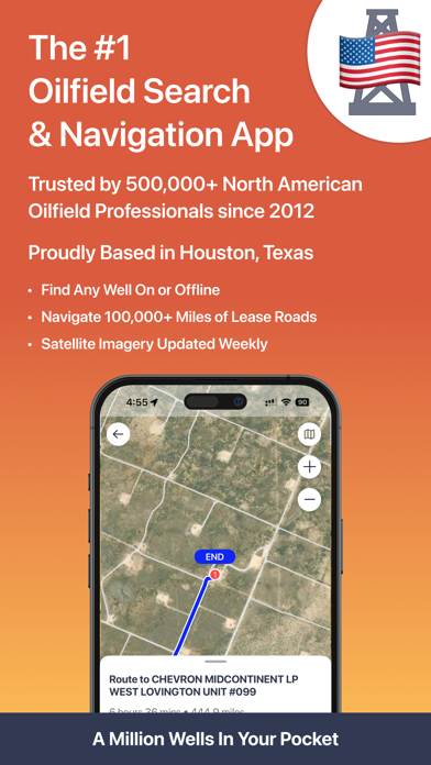 Wellsite Navigator App Store screenshot 1
