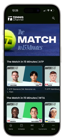 Tennis Channel App Store screenshot 2