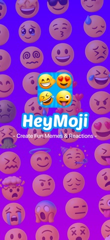 HeyMoji: Chat Emoji & Stickers App Store screenshot 1