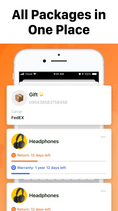 ‎My Package Delivery Tracker App Store screenshot 2