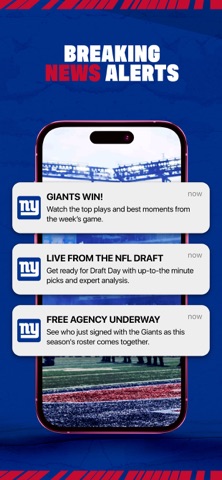 New York Giants App Store screenshot 2