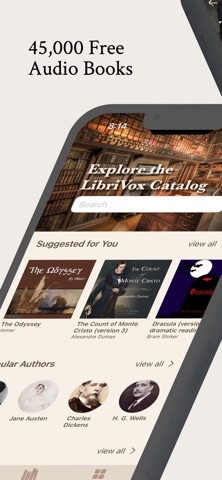 LibriVox Audiobooks App Store screenshot 1