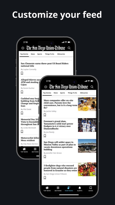 The San Diego Union-Tribune App Store screenshot 2