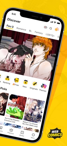 WebComics - Webtoon, Manga App Store screenshot 2