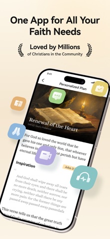 Blessed - Daily Verse & Prayer App Store screenshot 1