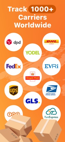 Tracko: Package Tracking App App Store screenshot 1