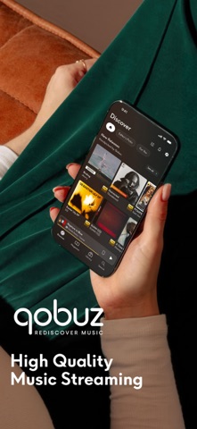 Qobuz: Music & Editorial App Store screenshot 1
