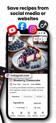 Flavorish | Save Any Recipe App Store screenshot 2