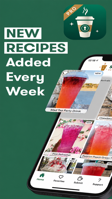 Your Secret Menu for Starbucks App Store screenshot 1
