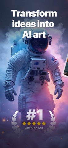 AI Art & Image Generator: Gala App Store screenshot 1
