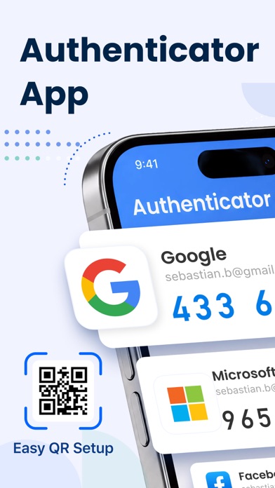 Authenticator App ⁸ App Store screenshot 1