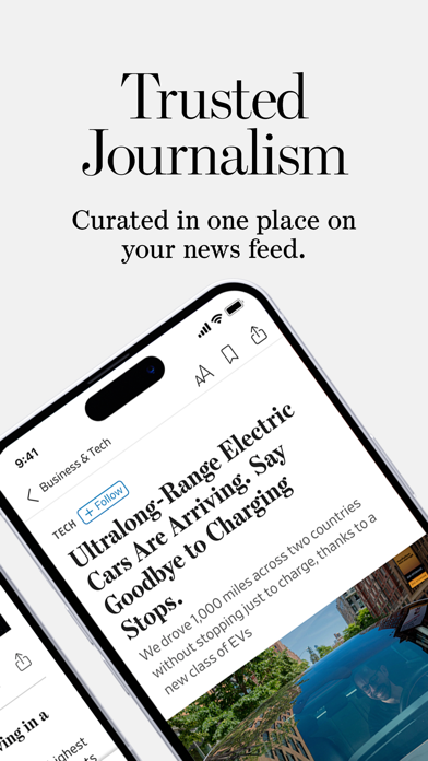 The Wall Street Journal. News App Store screenshot 2