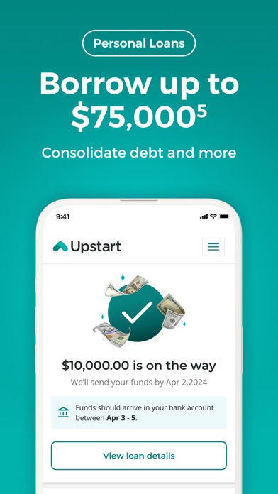 Upstart: Personal Loans + More App Store screenshot 2