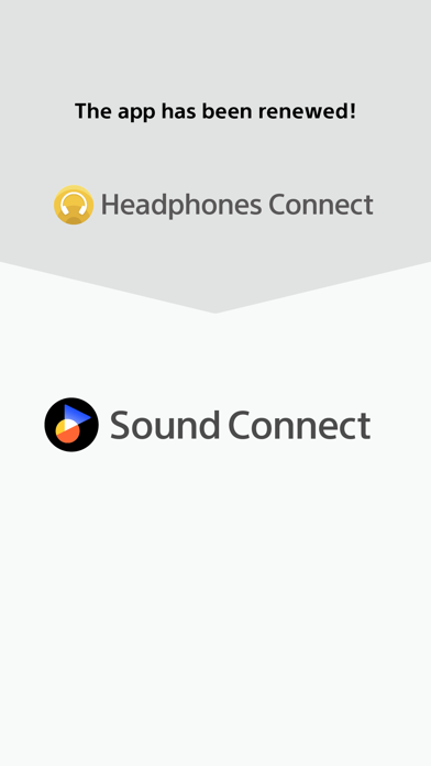 Sony | Sound Connect App Store screenshot 1