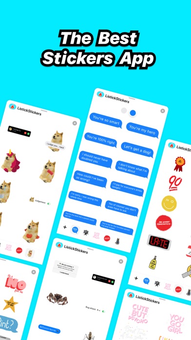 Litstick - Best Stickers App App Store screenshot 1