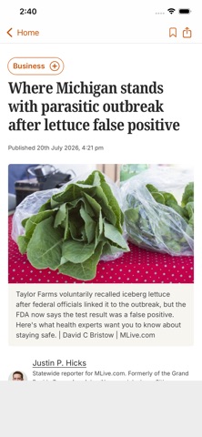 MLive.com App Store screenshot 2