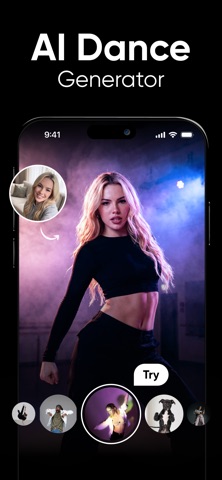 Dance AI: AI Dance Video Maker App Store screenshot 1