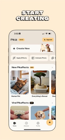 Pika - AI Video App Store screenshot 1