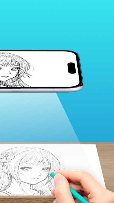AR Projector Tracing & Drawing App Store screenshot 2