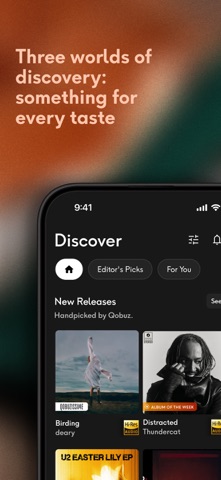Qobuz: Music & Editorial App Store screenshot 2