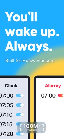 Alarmy - Loud alarm clock App Store screenshot 1