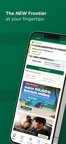 Frontier Airlines App Store screenshot 1