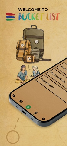 The Bucket List App App Store screenshot 1