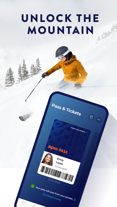 My Epic: Skiing & Snowboarding App Store screenshot 1