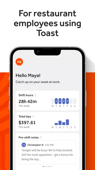 MyToast App Store screenshot 1